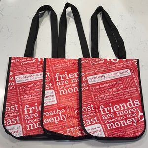 Set of 3 lululemon bags